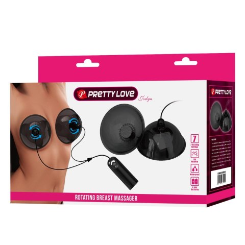 Baile - Boys of Toys Sp. z. o.o. (dystrybutor) Pretty Love Joslyn Rotating Breast Massager - Black