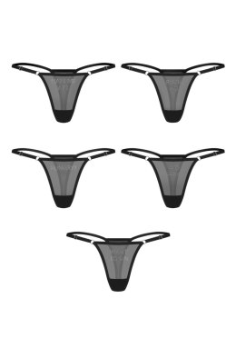 Obsessive - Amocarat Sp. z o.o. Violami 5-pak stringi L/XL