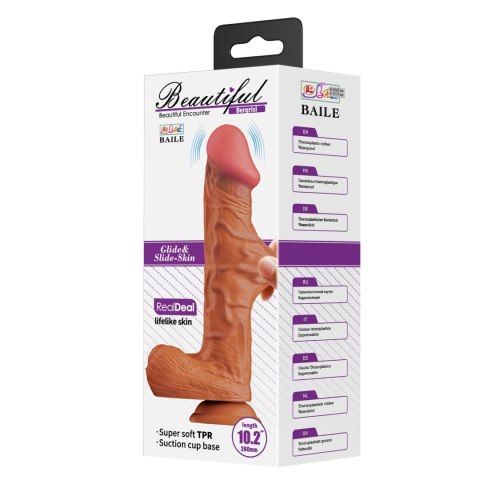 Baile - Boys of Toys Sp. z. o.o. (dystrybutor) BAILE - Realistic Dildo Buraq 9,4" Multi-Mpeed