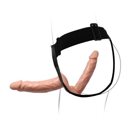 Baile - Boys of Toys Sp. z. o.o. (dystrybutor) BAILE -STRAP ON DOUBLE DILDOS, 7.1''+5.9''