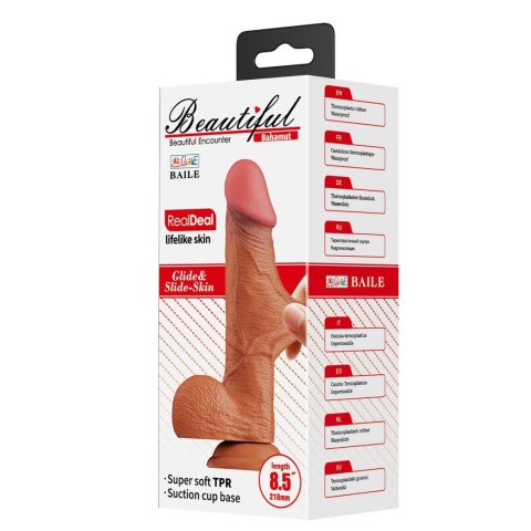 Baile - Boys of Toys Sp. z. o.o. (dystrybutor) Baile Beautiful Encounter RealDeal Dildo 8.5"