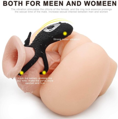 Boys of Toys Sp. z o.o. AdjustableDouble cockring with remote