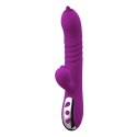 Boys of Toys Sp. z o.o. Wibrator-Fairy USB 3 functions of thrusting / 20 vibrations -Purple