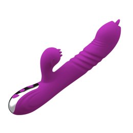 Boys of Toys Sp. z o.o. Wibrator-Fairy USB 3 functions of thrusting / 20 vibrations -Purple
