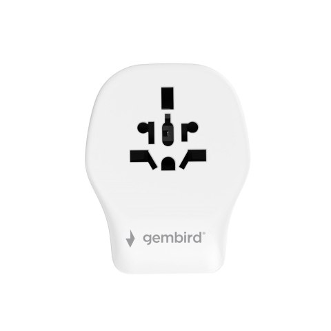 GEMBIRD UNIWERSALNY ADAPTER PODRÓŻNY 20 W, BIAŁY