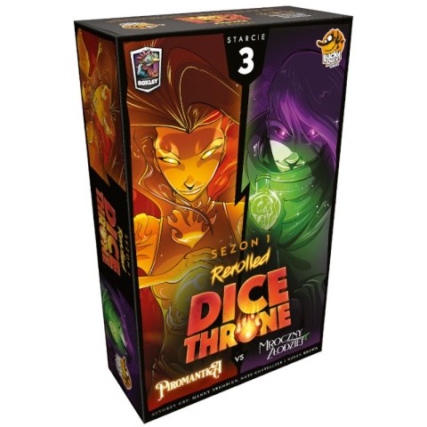 Lucky Duck Lucky Duck - Dice Throne - Starcie 3: Piromantka vs Mroczny Złodziej