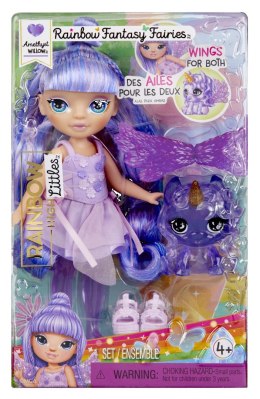 MGA Entertainment Rainbow High: Littles Rainbow Fantasy Fairies - Amethyst (fioletowy)