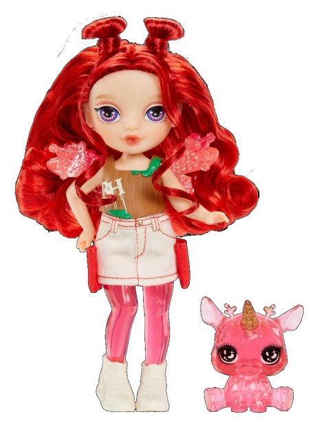 MGA Entertainment Rainbow High: Littles Rainbow Fantasy Fairies - Apple (czerwony)