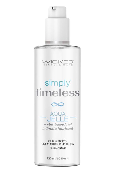 TONGA WICKED SIMPLY TIMELESS AQUA JELLE LUBRICANT 120ML