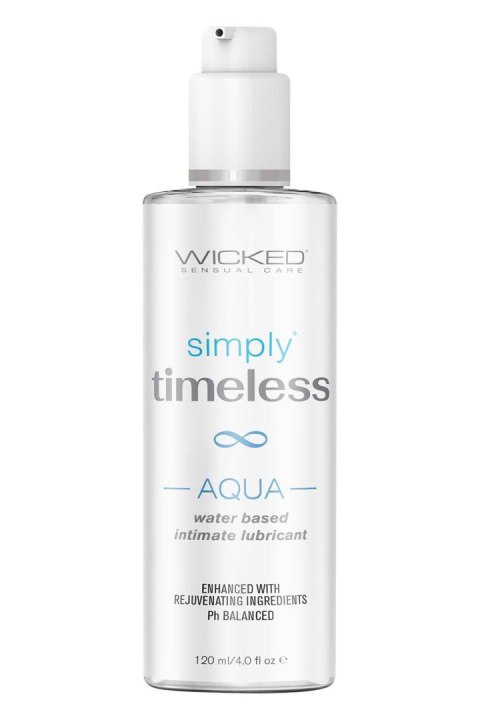 TONGA WICKED SIMPLY TIMELESS AQUA LUBRICANT 120ML