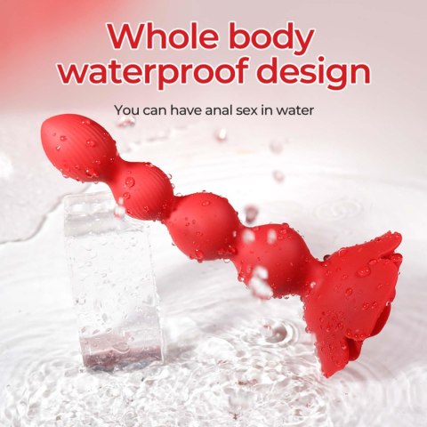 Boys of Toys Sp. z o.o. Rose rotating anal beads