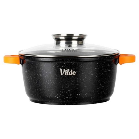 GARNEK GRANITOWY 4L 24cm Z POKRYWĄ Z AROMATYZEREM TERRUNA 199105