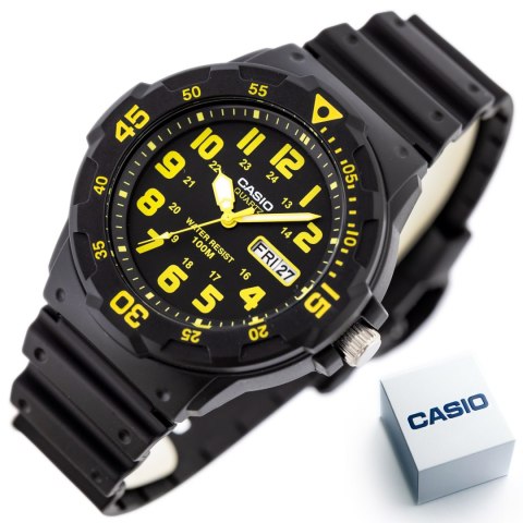 Casio ZEGAREK MĘSKI CASIO MRW-200H-9B (zd147i) + BOX