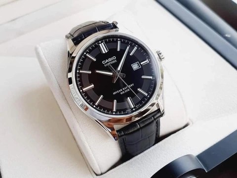 Casio Zegarek Męski Casio MTS-100L-1A+ BOX (zd237a) SZAFIR