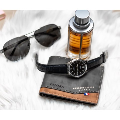 Casio Zegarek Męski Casio MTS-100L-1A+ BOX (zd237a) SZAFIR