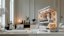 MODECOM OBUDOWA VOLCANO STELLAR PLUS ARGB MIDI 5F WHITE