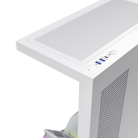 MODECOM OBUDOWA VOLCANO STELLAR PLUS ARGB MIDI 8F WHITE