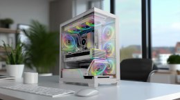 MODECOM OBUDOWA VOLCANO STELLAR PLUS MIDI BIAŁA