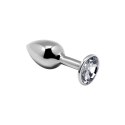 CNEX A.I.E.,S.L. Mini Metal Butt Plug S clear