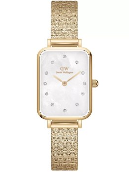 Daniel Wellington ZEGAREK DAMSKI DANIEL WELLINGTON Quadro Lumine Pressed Piano 20mm DW00100582 + BOX (zw519a)