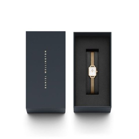 Daniel Wellington ZEGAREK DAMSKI DANIEL WELLINGTON Quadro Mini 15mm DW00100725 + BOX (zw524a)