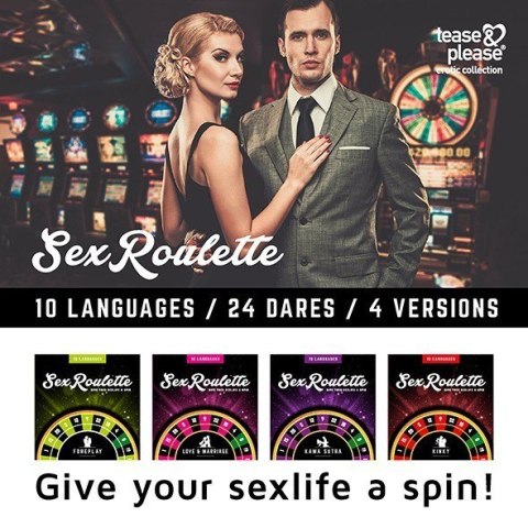 Gra Erotyczna Ruletka Sex Roulette Foreplay Tease&Please