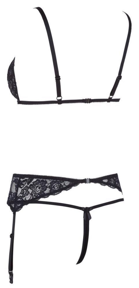ORION Lace Suspender Set M