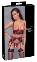ORION Shelf Bra Set black/red L