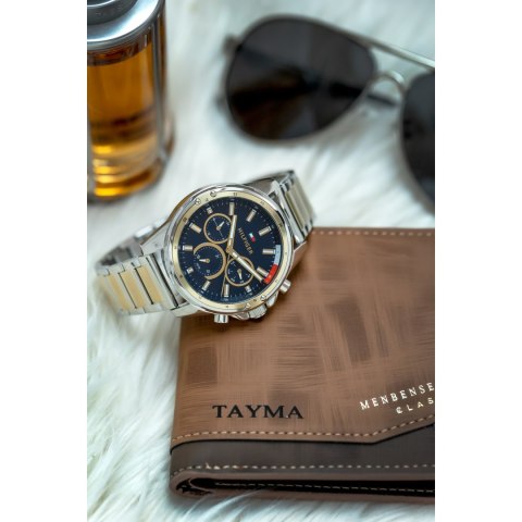 Tommy Hilfiger ZEGAREK MĘSKI TOMMY HILFIGER 1791937 MASON (zf065c)
