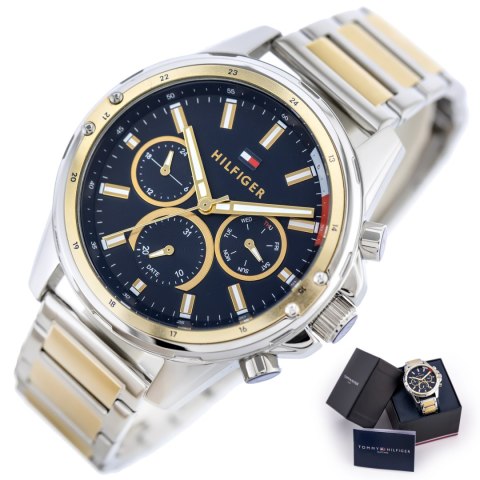 Tommy Hilfiger ZEGAREK MĘSKI TOMMY HILFIGER 1791937 MASON (zf065c)