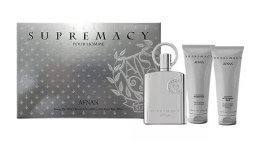 Zestaw Afnan Supremacy Silver Edp 100ml + Shower Gel 100ml + After Shave Balm 100ml