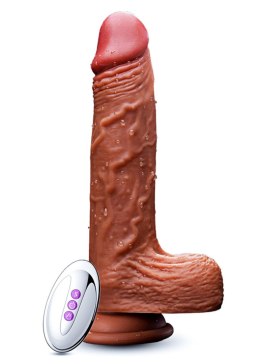 Boys of Toys Sp. z o.o. Wibrator-Silicone, Vibration 10, Rotate, Telescopic, Heating, 21cm
