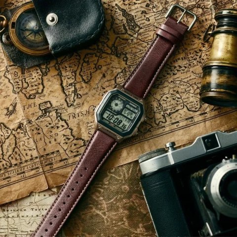 Casio ZEGAREK MĘSKI CASIO AE-1200WHL-5A + BOX