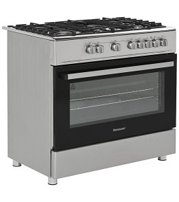 Kuchnia gazowo elektryczna Ravanson KWGE-K90A Cheff (inox)