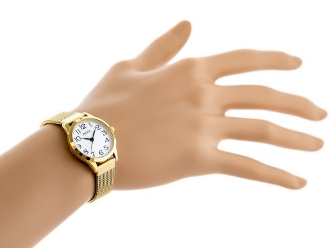 Pacific ZEGAREK DAMSKI PACIFIC X6131-02 - siatka komunia (zy648a)