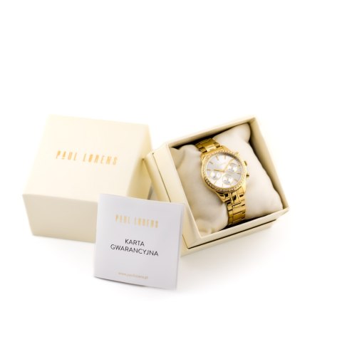 Paul Lorens ZEGAREK DAMSKI PAUL LORENS - PL20020B-3D1 (zg569b) + BOX