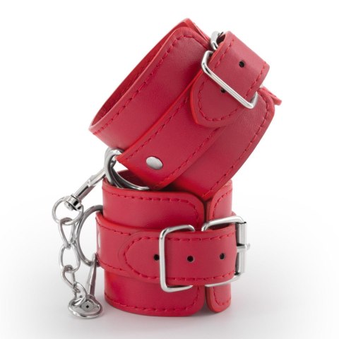 Crushious - Lunyvan S.L. BONDAGE LOVE LEATHER HANDCUFFS CRUSHIOUS RED