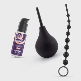Crushious - Lunyvan S.L. CRUSHIOUS ANAL THRILL ANAL DOUCHE 90ML WITH ANAL LUBRICANT 50ML AND 10 BEAD ANAL CHAIN
