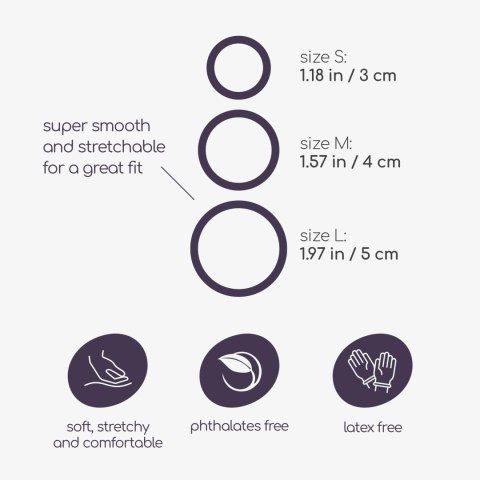 Crushious - Lunyvan S.L. CRUSHIOUS DALTONS SILICONE PENIS RING SET