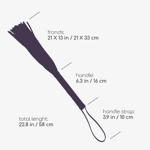 Crushious - Lunyvan S.L. CRUSHIOUS FLOGGY NINE TAILS WHIP BLACK
