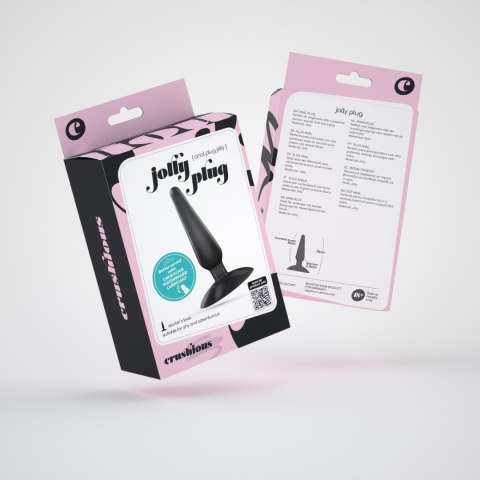 Crushious - Lunyvan S.L. CRUSHIOUS JOLLY PLUG ANAL PLUG BLACK