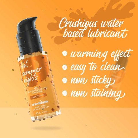 Crushious - Lunyvan S.L. CRUSHIOUS WARMING EFFECT LUBRICANT 50 ML