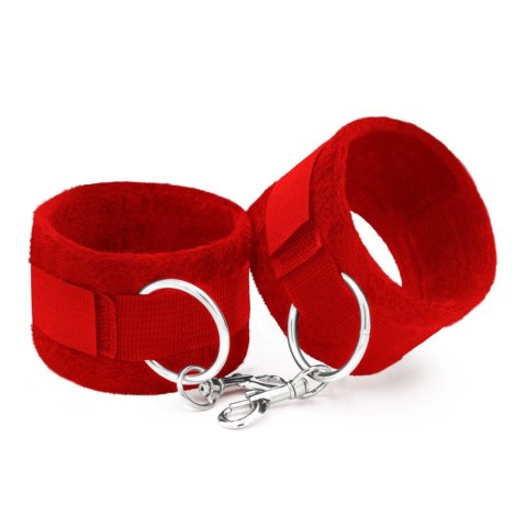 Crushious - Lunyvan S.L. TOUGH LOVE VELCRO HANDCUFFS WITH EXTRA 40CM CHAIN CRUSHIOUS RED