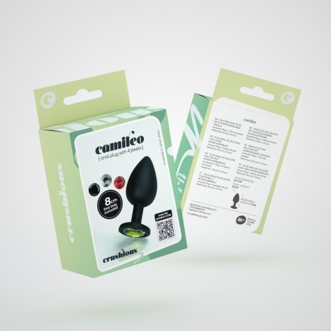 Crushious - Lunyvan S.L. CRUSHIOUS CAMILEO REGULAR ANAL PLUG WITH 4 INTERCHANGEABLE JEWELS