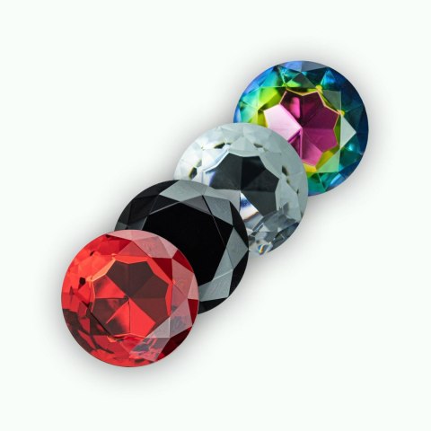 Crushious - Lunyvan S.L. CRUSHIOUS CAMILEO SMALL ANAL PLUG WITH 4 INTERCHANGEABLE JEWELS