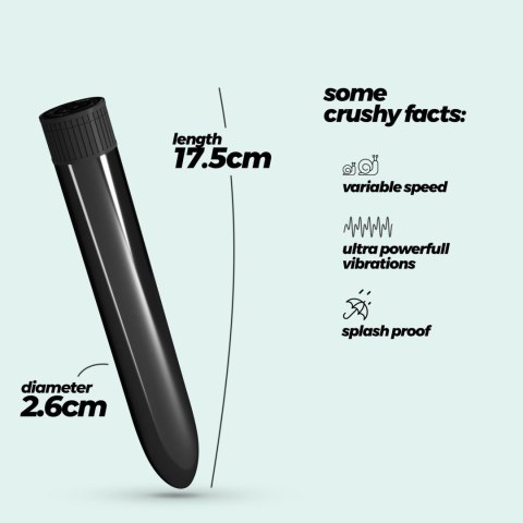 Crushious - Lunyvan S.L. CRUSHIOUS CLASSIC VIBE VIBRATOR BLACK