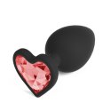 Crushious - Lunyvan S.L. CRUSHIOUS CUORE SMALL ANAL PLUG WITH 4 INTERCHANGEABLE JEWELS