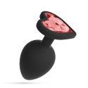 Crushious - Lunyvan S.L. CRUSHIOUS CUORE SMALL ANAL PLUG WITH 4 INTERCHANGEABLE JEWELS