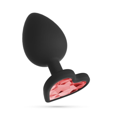 Crushious - Lunyvan S.L. CRUSHIOUS CUORE SMALL ANAL PLUG WITH 4 INTERCHANGEABLE JEWELS