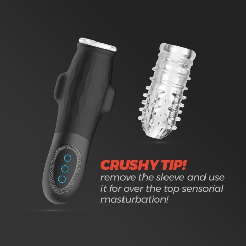 Crushious - Lunyvan S.L. CRUSHIOUS GARGANTUA MASTURBATOR WITH REMOVABLE SLEEVE, SUCTION AND FREE LUBRICANT